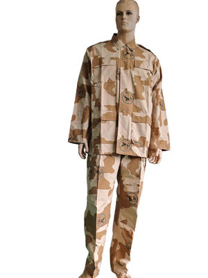 BDU Military Uniform Digital Desert Camouflage Color Army Uniform for Outdoor Tactical Acivity Polyester Cotton Material