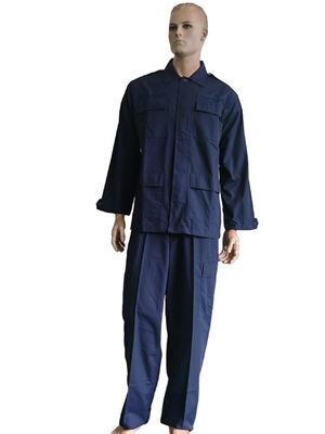 Classic Style BDU Military Uniform In Navy Blue Military Outfit For Men