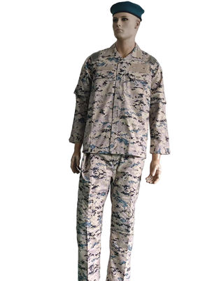 Tactical BDU Military Uniform Field Training Uniform Set Twill And Rip Stop Fabric Cotton Polyester Material